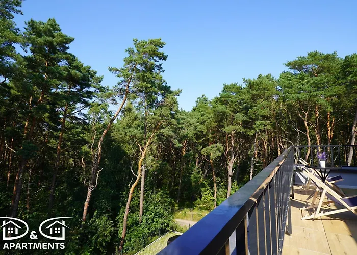 Pine Tree House 10 D&d Apartmán Międzywodzie